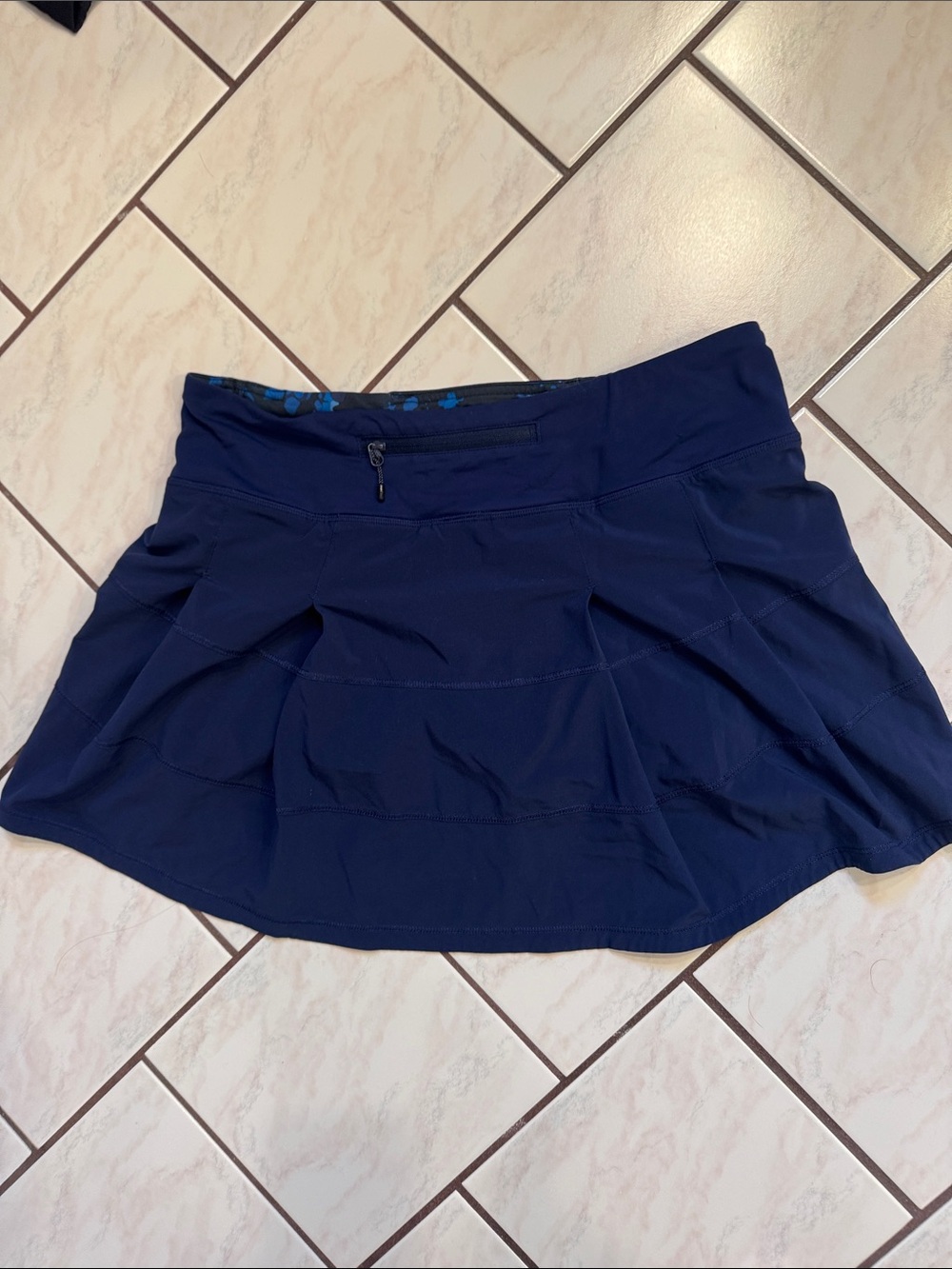 Lululemon Navy Tennis Skort